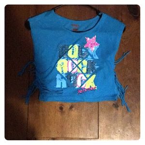 Graphic Crop-Top